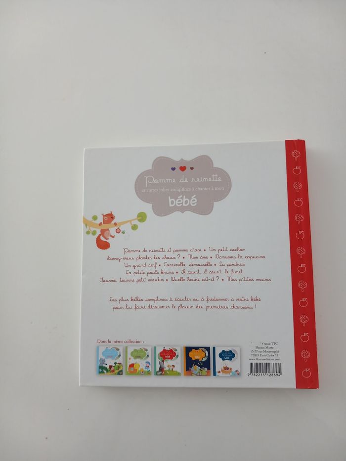 Livre CD - Pomme de Reinette et autres jolies comptines - photo numéro 2