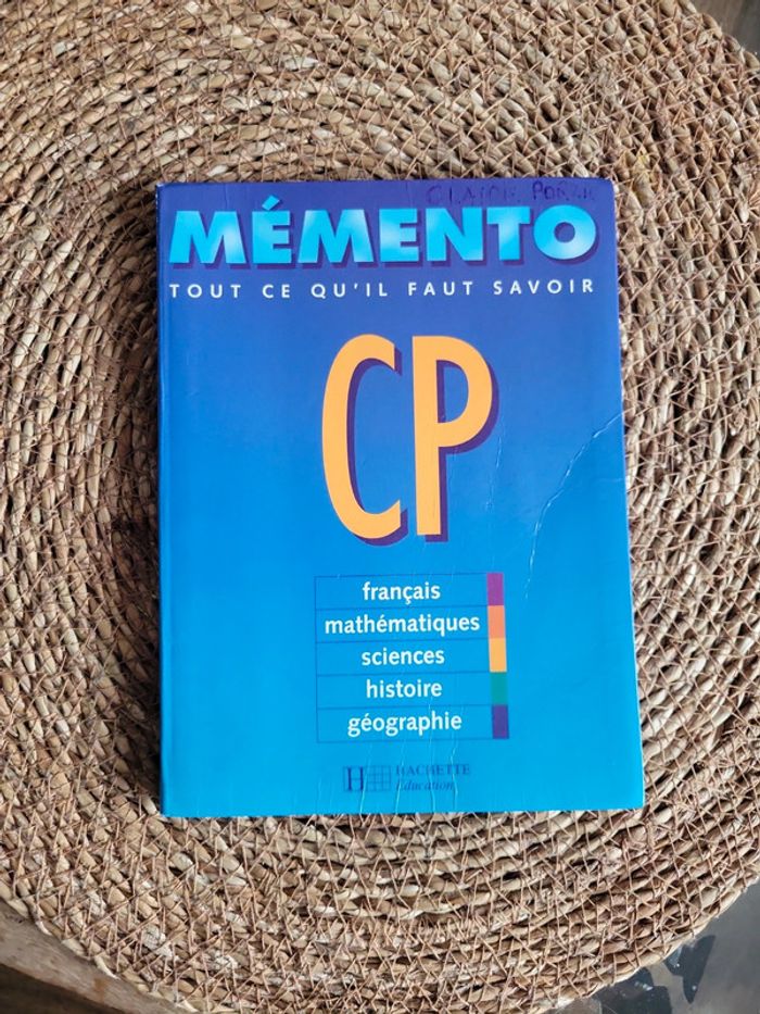 Mémemto CP. Édition Hachette - photo numéro 2