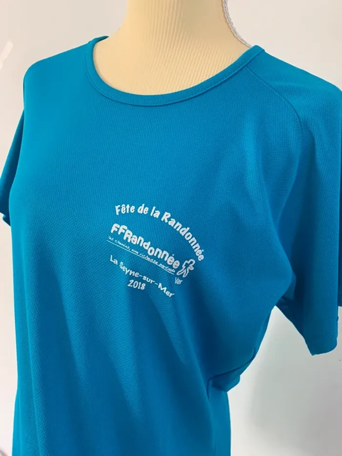T-shirt de sport bleu – Sporty Women - XL - photo numéro 2