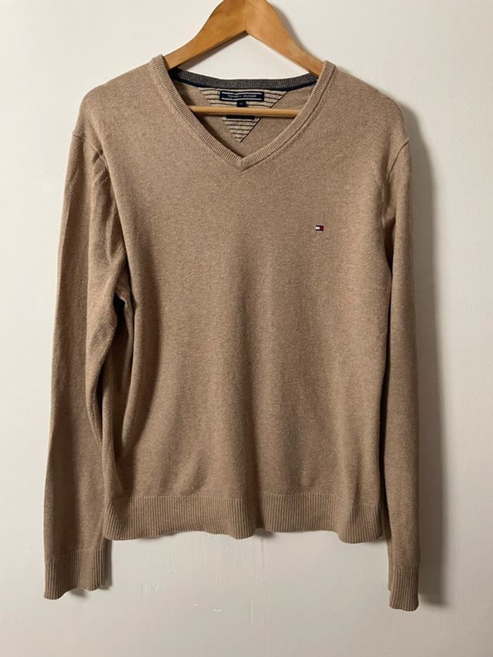 Pull Tommy Hilfiger – Homme – Taille XL – Beige