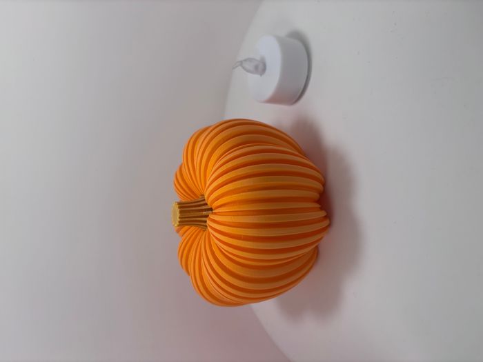 Citrouille éclairage led ambiance zen citrouille Halloween décoration maison originale, - photo numéro 2