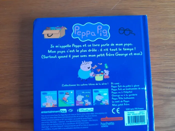 Livre Peppa Pig mon papa - photo numéro 3