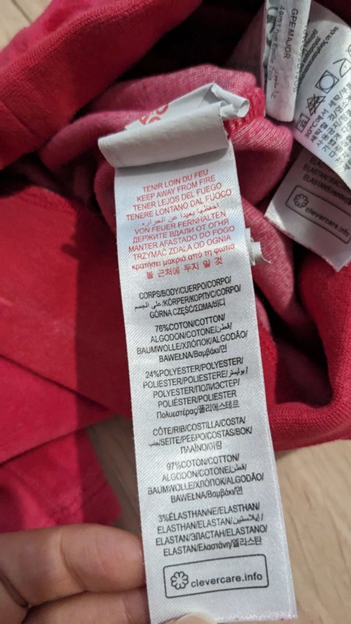 Pantalon velours Fushia DPAM 12 Mois - photo numéro 4