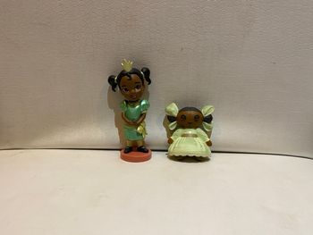 Figurine Tiana et sa poupée la princesse et la grenouille
