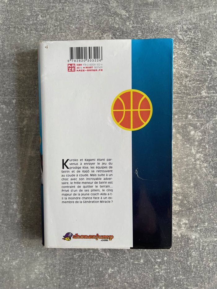 Manga Kuroko's basket tome 2 en version française. - photo numéro 2
