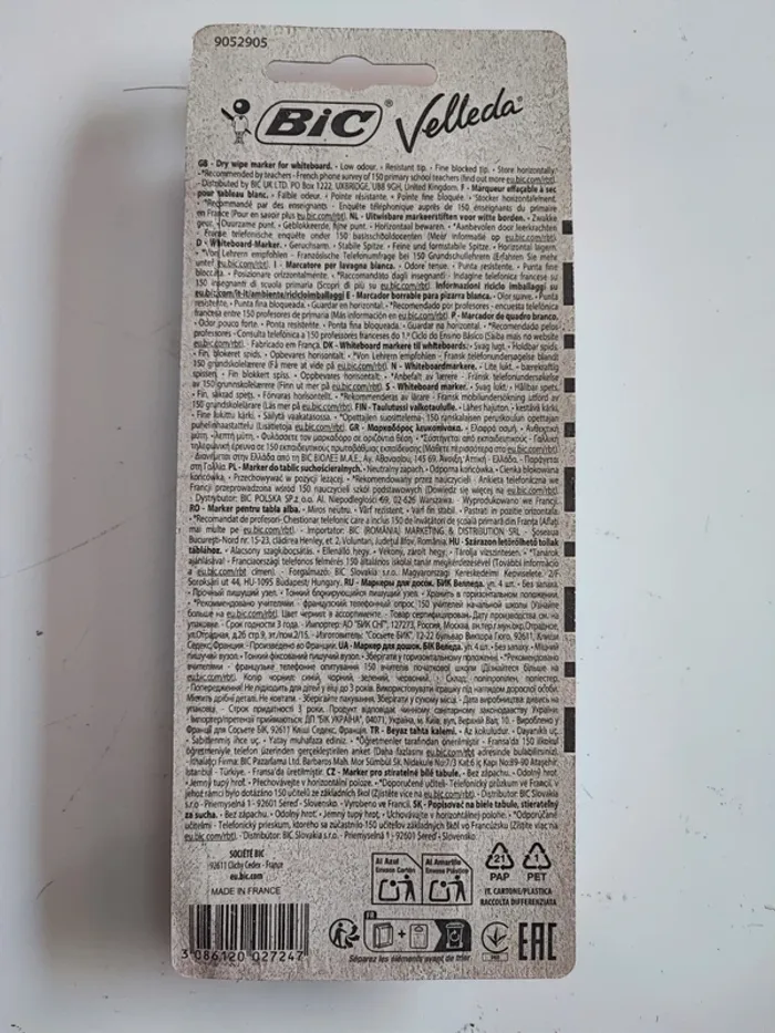 Lot de 4 feutres effaçables - photo numéro 2