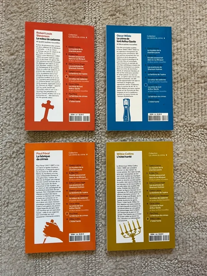 Collection complète de 8 livres la crème du crime, édition Ouest France - photo numéro 6
