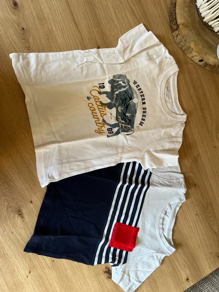 Lot de 2 t-shirt