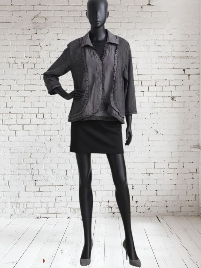 Veste légère style bohème vintage T42 Armand Thierry - photo numéro 2