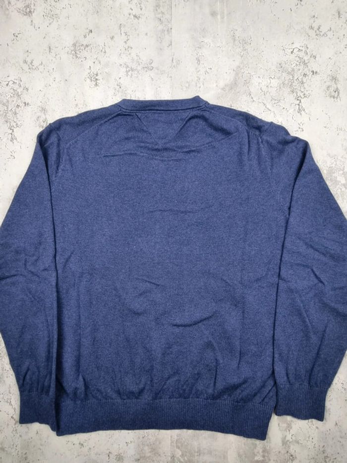 Pull col V Tommy Hilfiger bleu, L Hommes - photo numéro 4