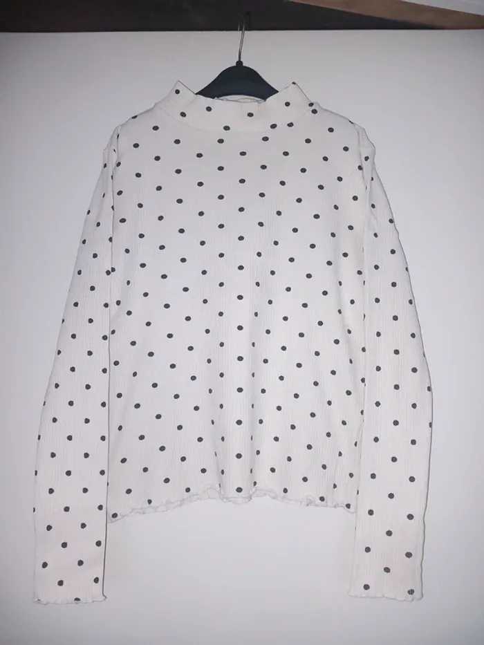 Petit pull fin col montant Kiabi