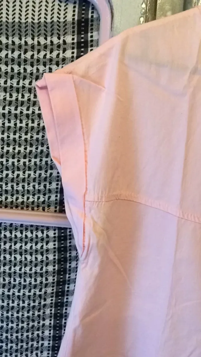 Robe tunique rose taille unique - photo numéro 3