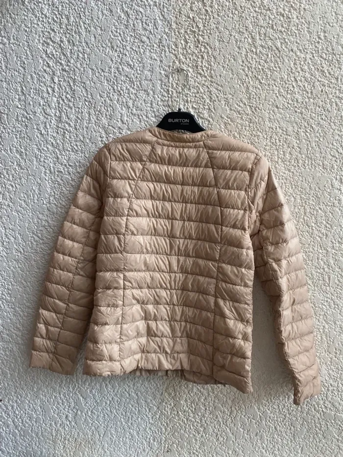 Doudoune fine beige Light Weight T S - photo numéro 6