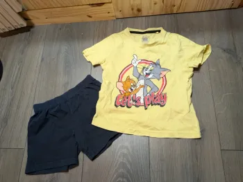 Pyjama short été tom et Jerry 24 mois lupilu