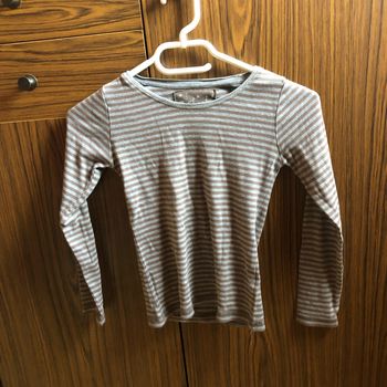 Tee shirt à manches longues rayé