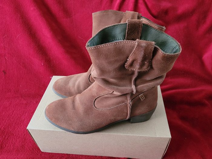 Bottines couleur daim 38 - photo numéro 9