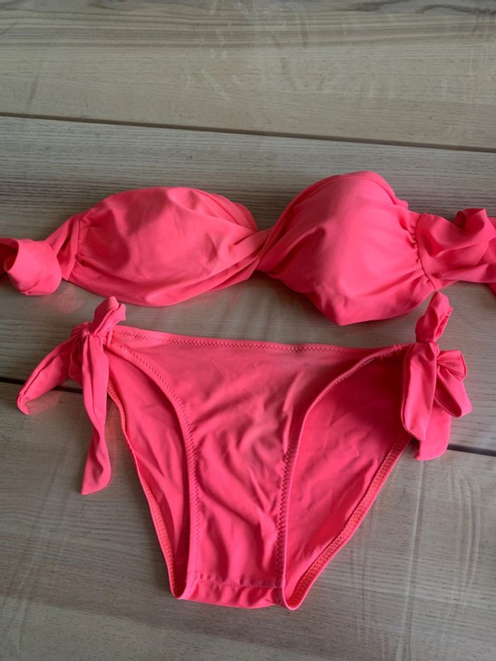 Maillot de bain 2 pièces bandeau Taille L - photo numéro 3