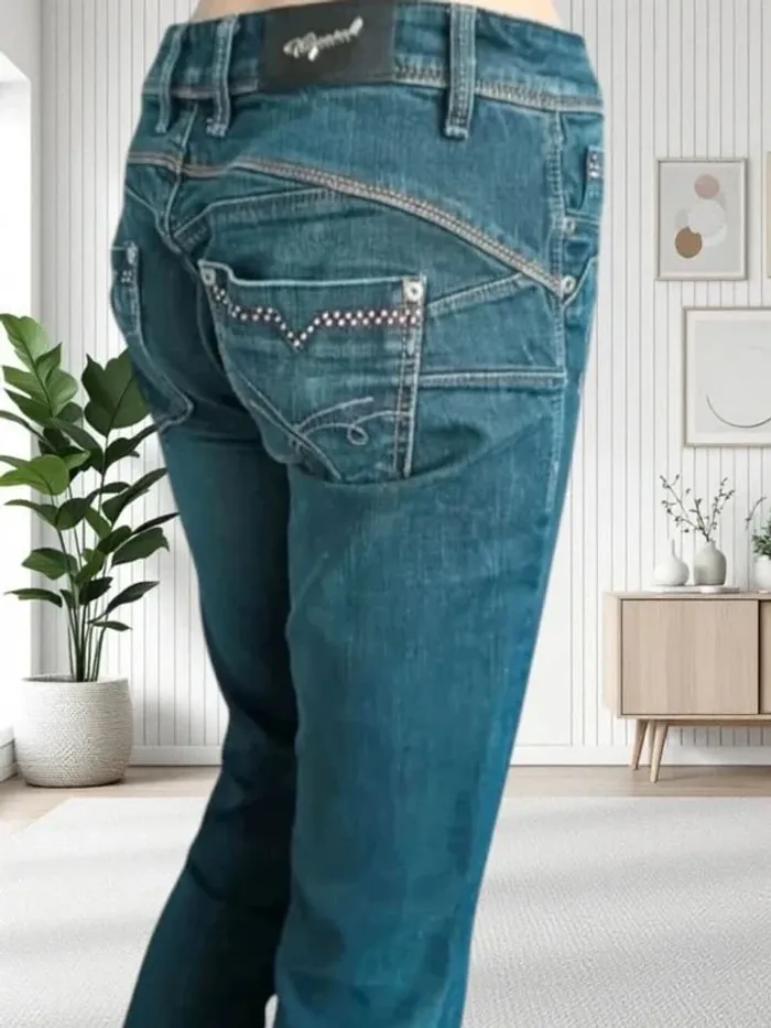 Jean Kaporal modéle cleon ,coupe slim ,taille basse , stretch - photo numéro 7