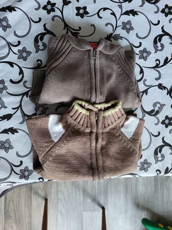 2 vestes chaudes 6 mois Garçon