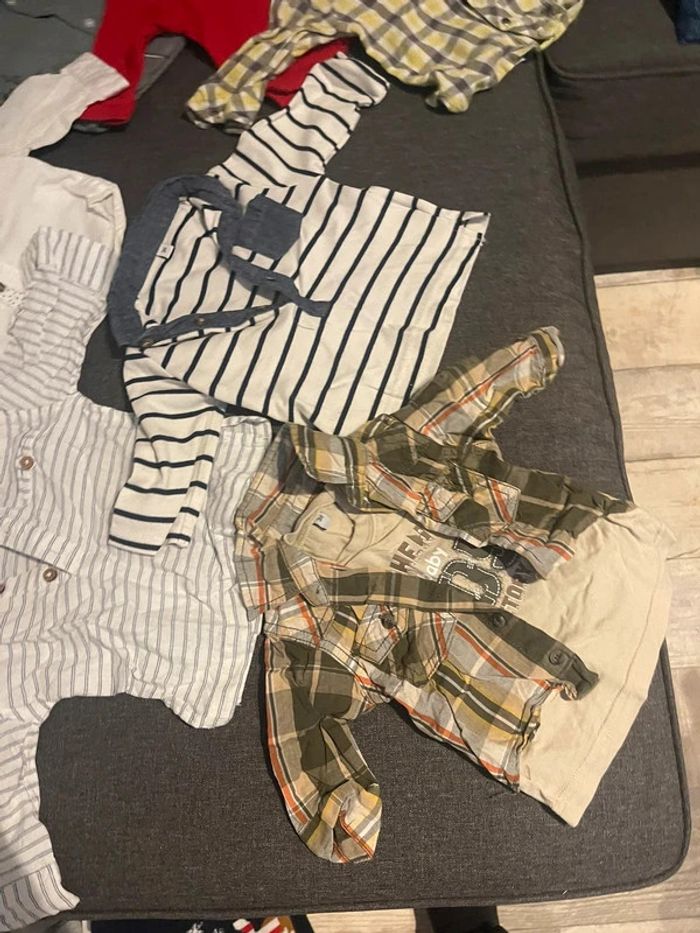 Lot polo/chemise 3 mois - photo numéro 3