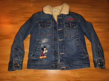 veste jean polaire mickey