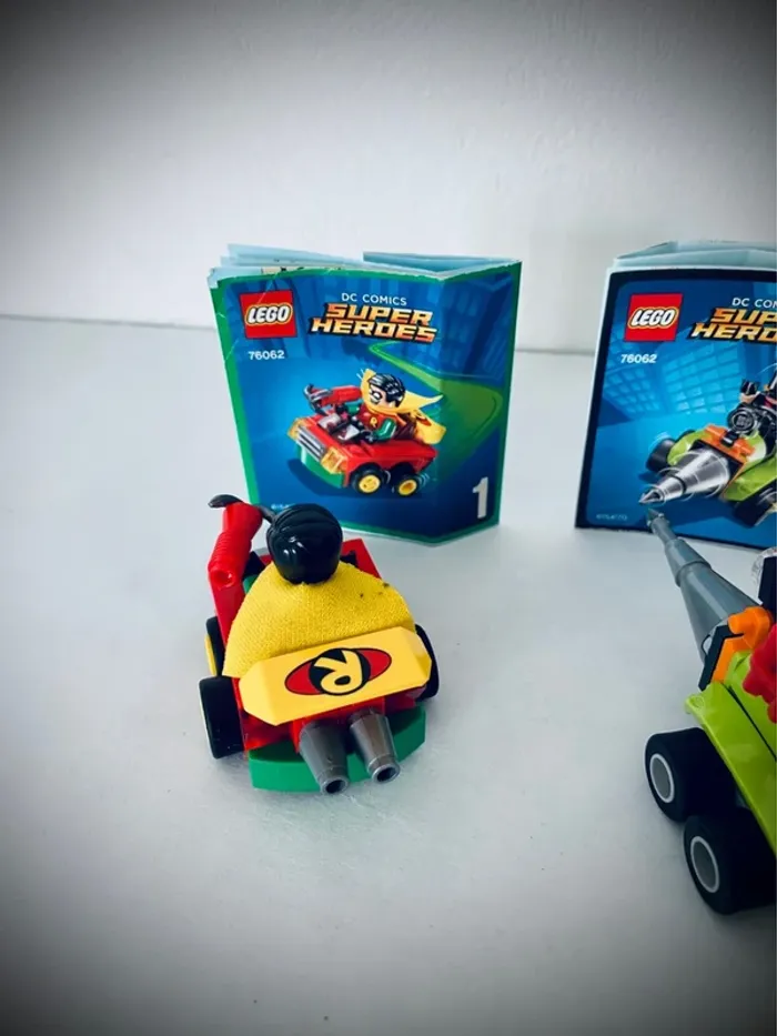 LEGO Super Heroes 76062 - Mighty Micros : Robin vs Bane - Complet avec Notice - photo numéro 5
