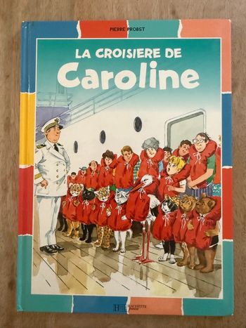 Livre difficilement trouvable La croisière de Caroline damiers bd album
