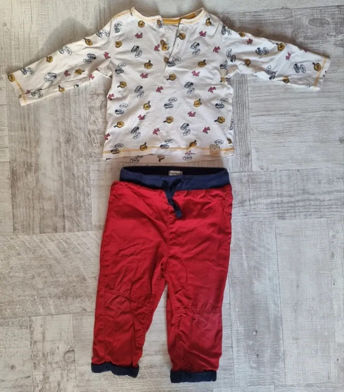 Ensemble 18 mois garçon