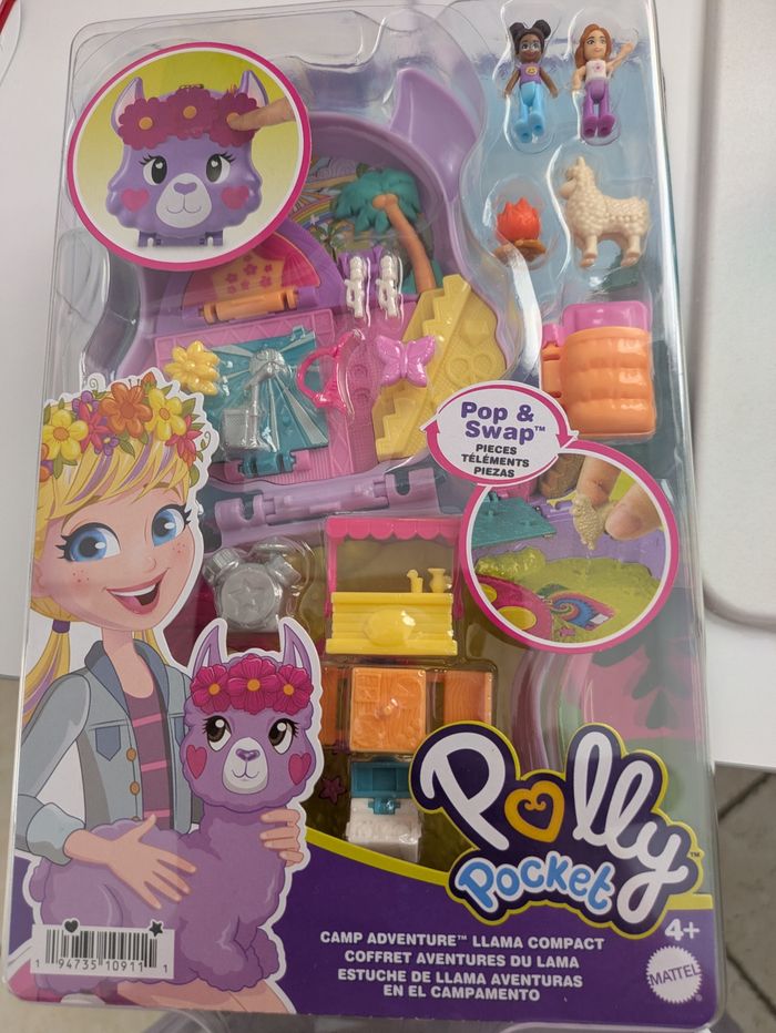 Coffret Polly pocket NEUF Aventures du lama