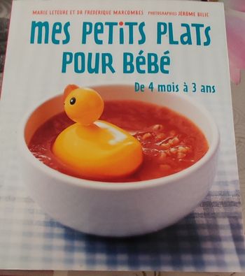 Mes petits plats pour bébé
