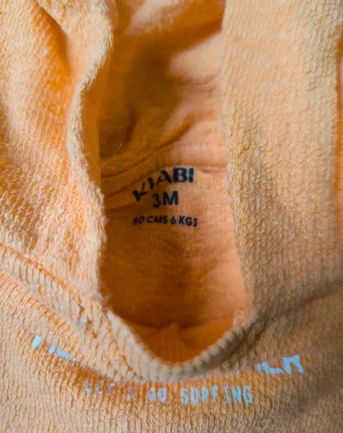 Haut orange Kiabi - photo numéro 2