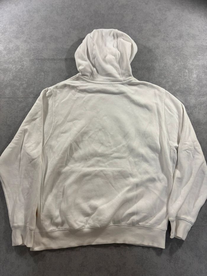 Pull à capuche Blanc Nike Taille L - photo numéro 3