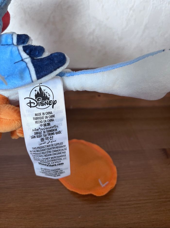 Peluche shoulder /épaule Zazou/ le roi lion Disneyland Paris - photo numéro 5