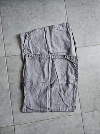 Lot 2 housses coussins