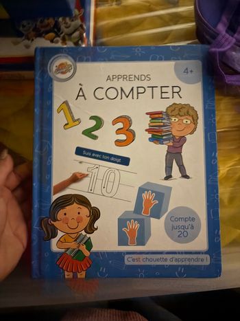 Livre apprend a compter 