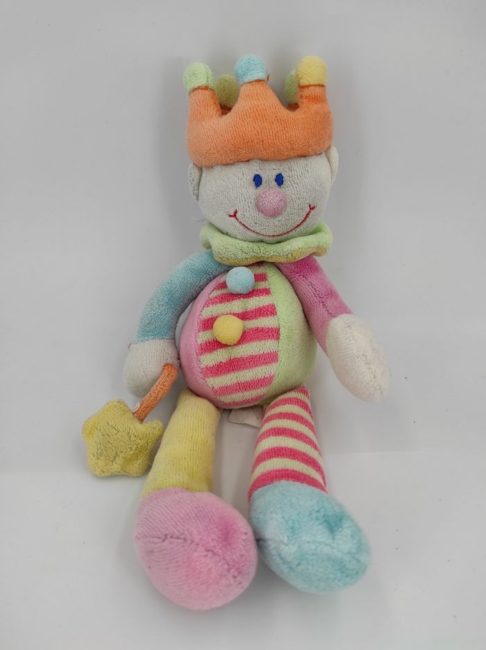 Doudou Roi Clown Jollybaby
