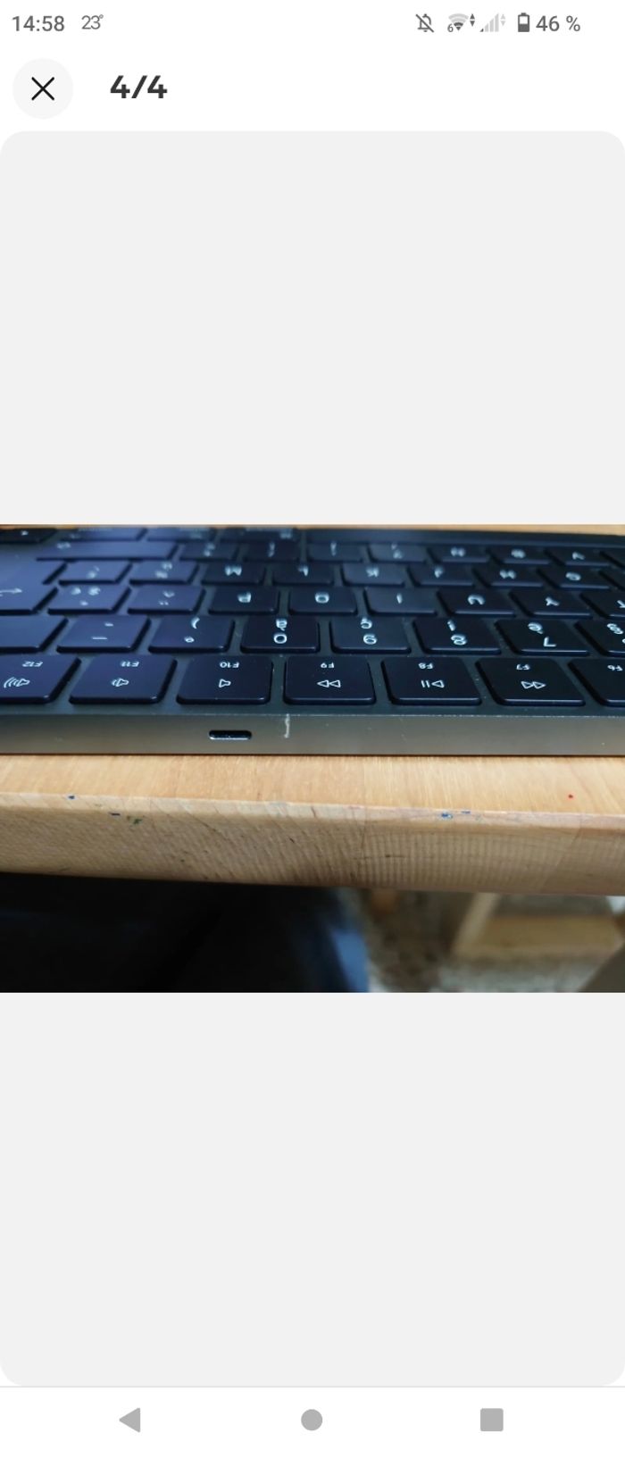 Clavier apple A1843 Gris sidéral - photo numéro 3