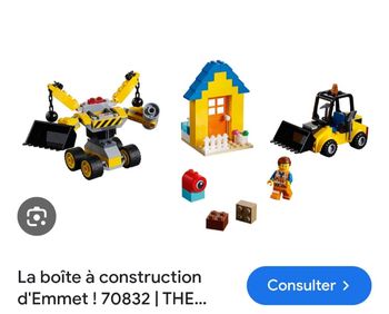 Lego emmet 70 832 movie's