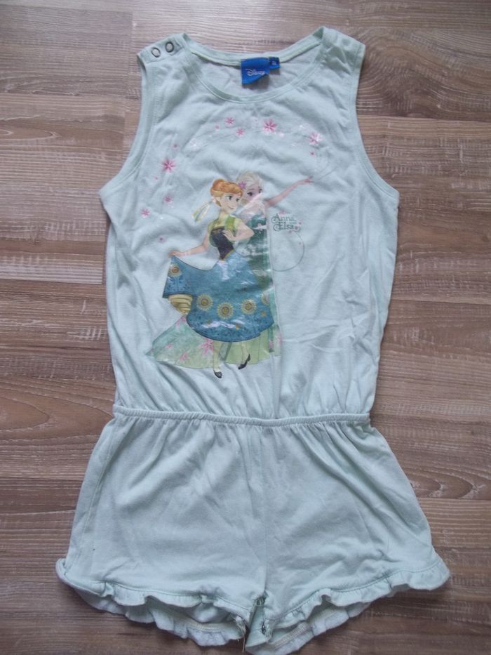 Combishort Disney Reine des Neiges 8 ans