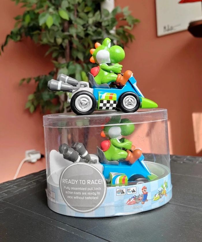 Figurine Mario Kart à propulsion - Nintendo, Yoshi - photo numéro 3
