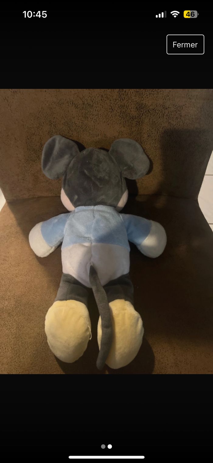 Mickey peluche 30 cm - photo numéro 2