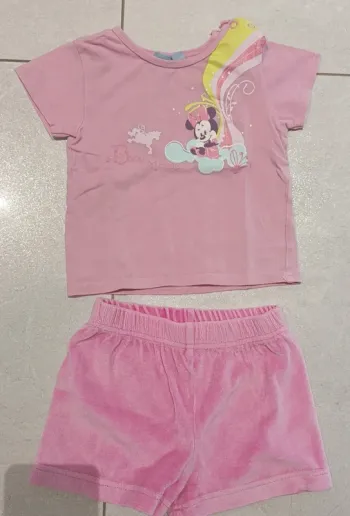 Pyjama été fille Minnie t.23mois