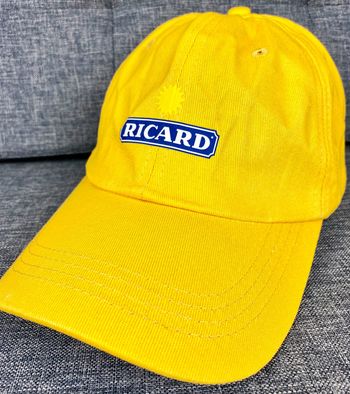 Casquette Ricard pastis Jaune - Taille Unique ajustable NЕUF