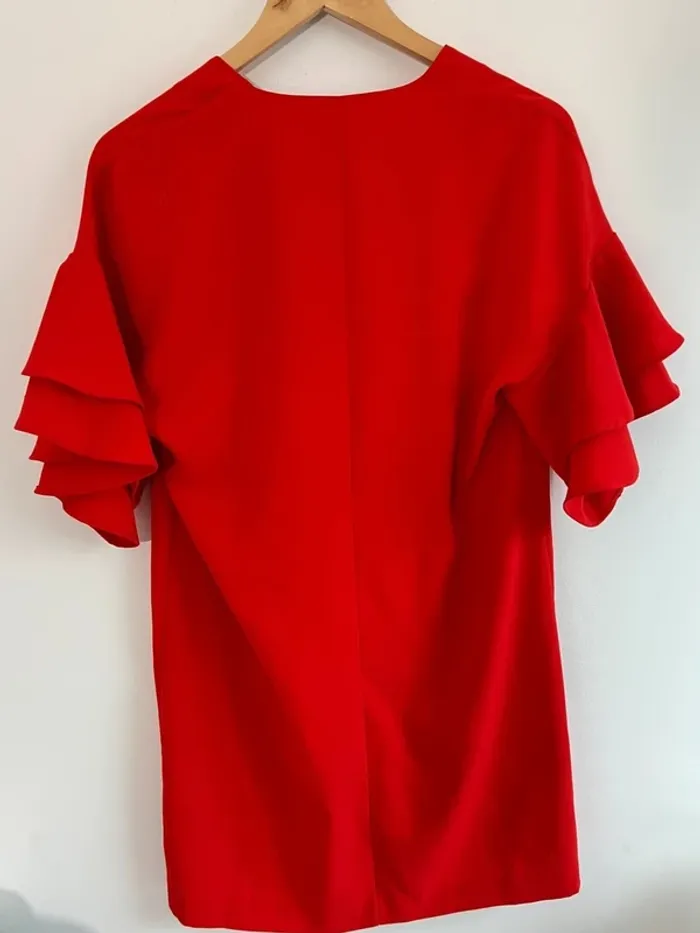 Robe rouge Zara - photo numéro 2