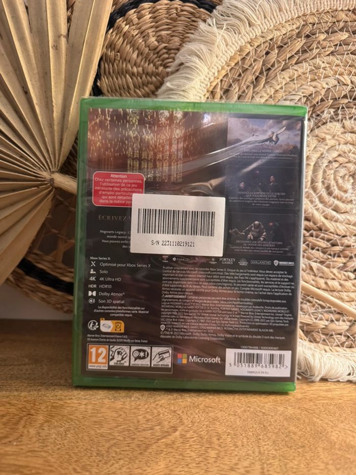 🔥Jeu Hogwarts Legacy Xbox Séries X Neuf avec étiquette - photo numéro 3