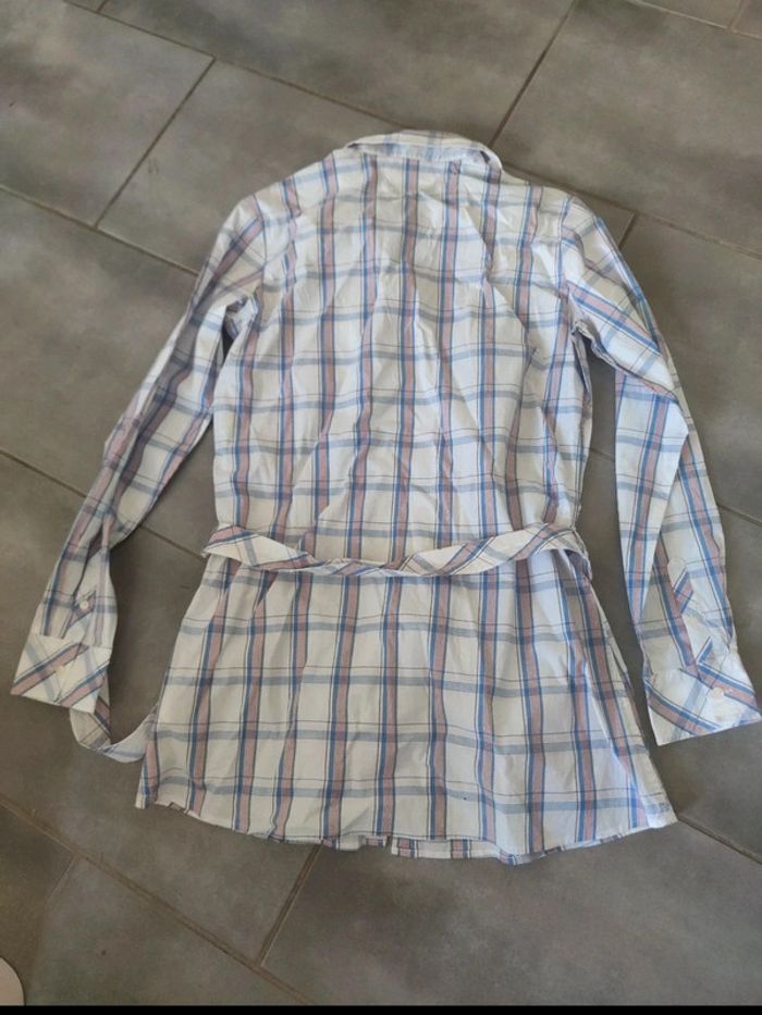 Robe chemise Tommy Hilfiger 10ans - photo numéro 4