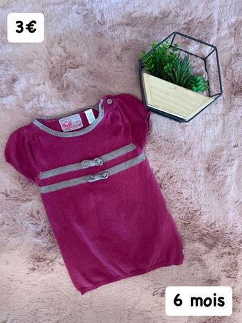 Robe pull 🎀 6 mois