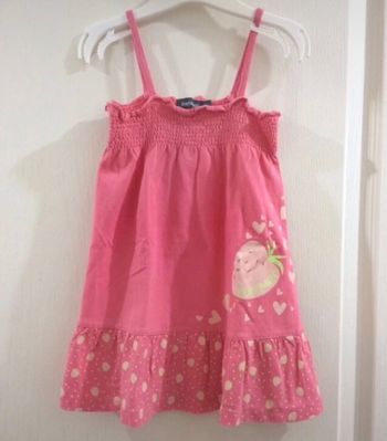 Robe rose, 24 mois, In Extenso