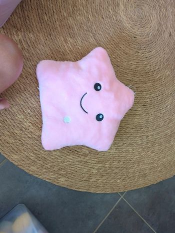 Peluche étoile de mer rose