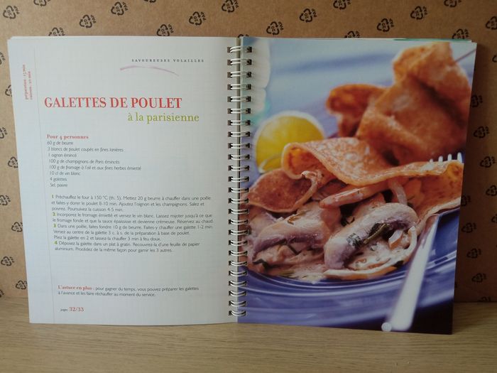 📚 Lot 3 livres de cuisine NEUFS à spirales – volailles, légumes, buffets - photo numéro 5